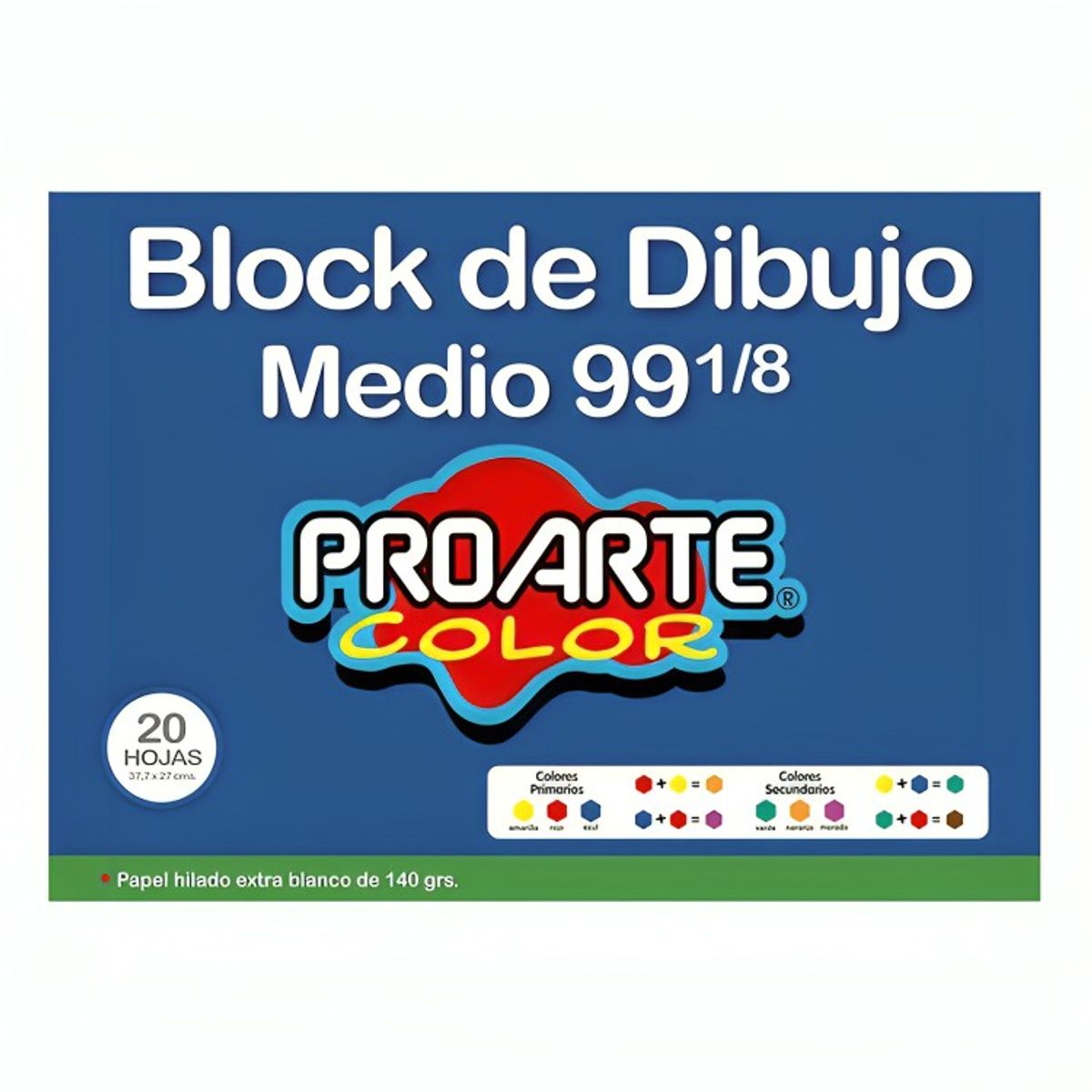 PROARTE - Pack 3 Block Medium N°99 18 20 Hojas  Proarte