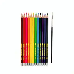 ARTEL - Pack 3 Estuche 12 lápices Acuarelables