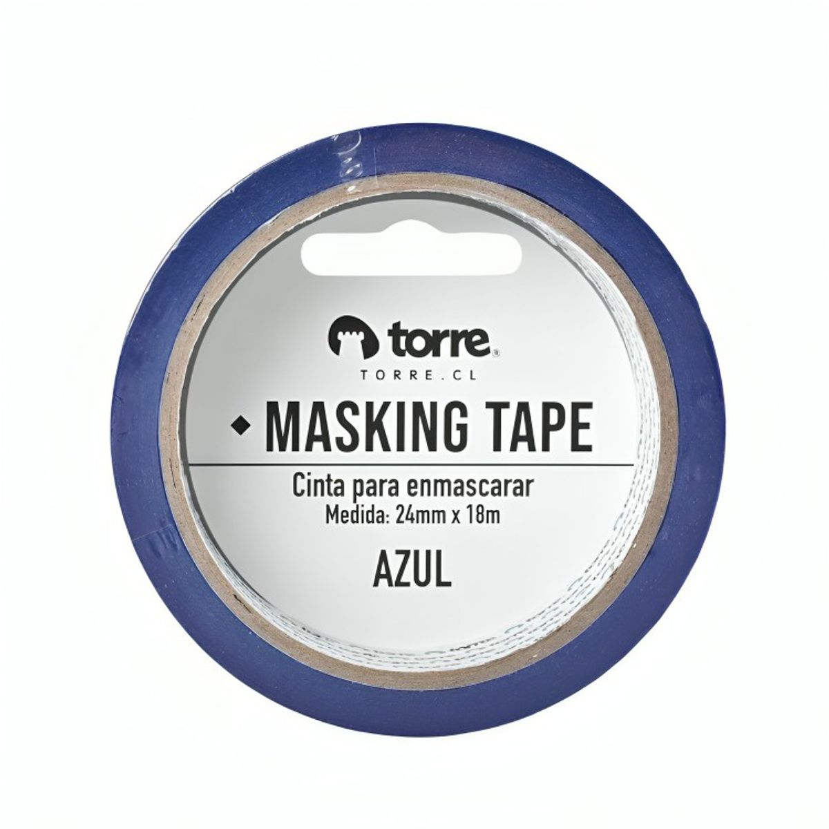 TORRE - Pack 3 Cinta Masking Azul 24mm x18m  Torre