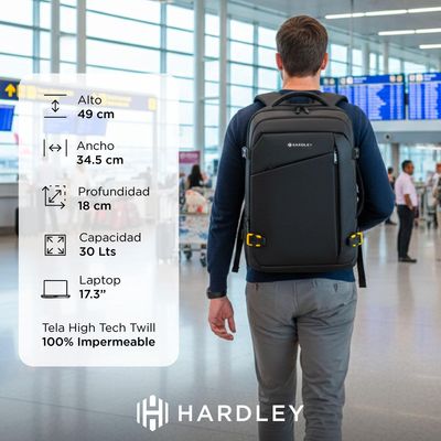 Imagen 2 del producto Mochila de Viaje Notebook Impermeable HydroSeal 30Lt