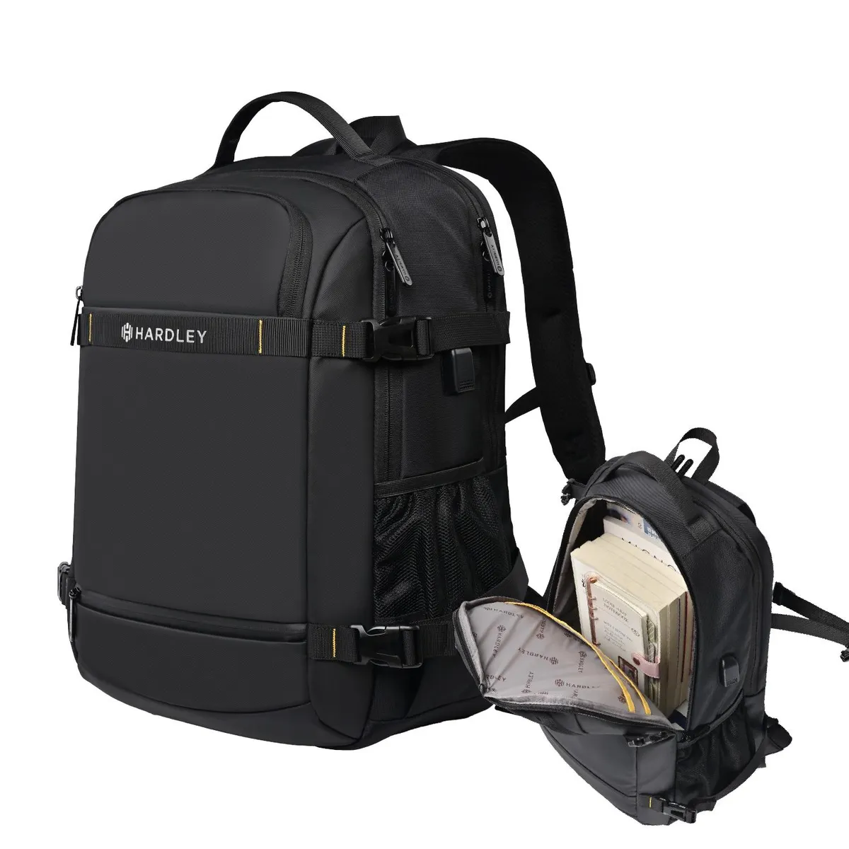 HARDLEY - Mochila de Viaje y Notebook Hardley Tela Impermeable 34 Lt