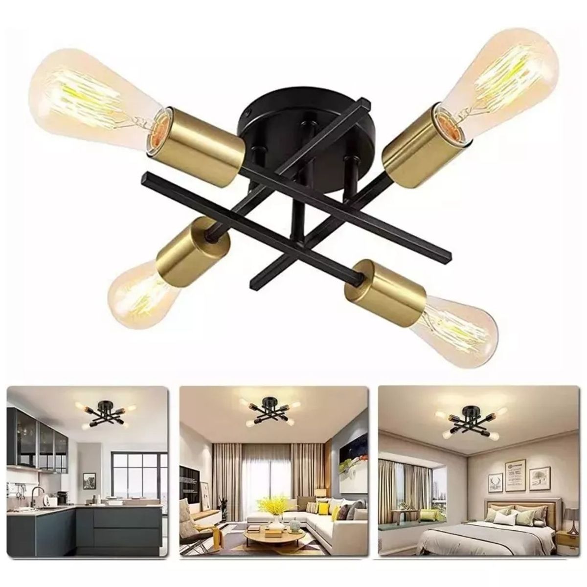 Lámparas De Techo Para Sala Colgantes Modernas Decorativas, marca TNAKIEX - Foto Principal