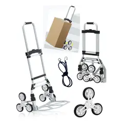 EVERSO - Carro Plegable De Carga Yegua 100 Kg Para Escaleras Multius