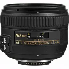 NIKON - AF-S FX NIKKOR 50mm f14G Lente - Reacondicionado