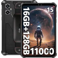 OUKITEL - RT3 PLUS Tableta 16GB+128GB 8 pulgadas Android 15-Negro