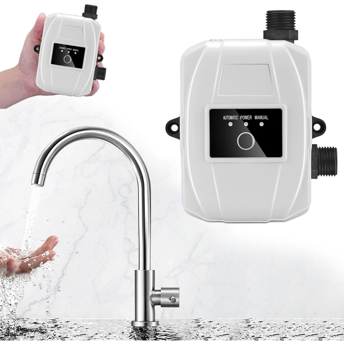 EVERSO - Controlador Automático Presión De Agua Bomba Elevadora