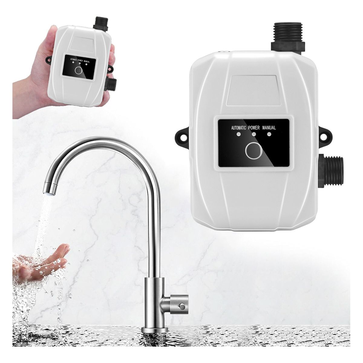 EVERSO - Controlador Automático Presión De Agua Bomba Elevadora