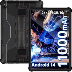 OUKITEL - RT9 Tableta 24GB+256GB 11000mAh 10.1 pulgadas-Negro
