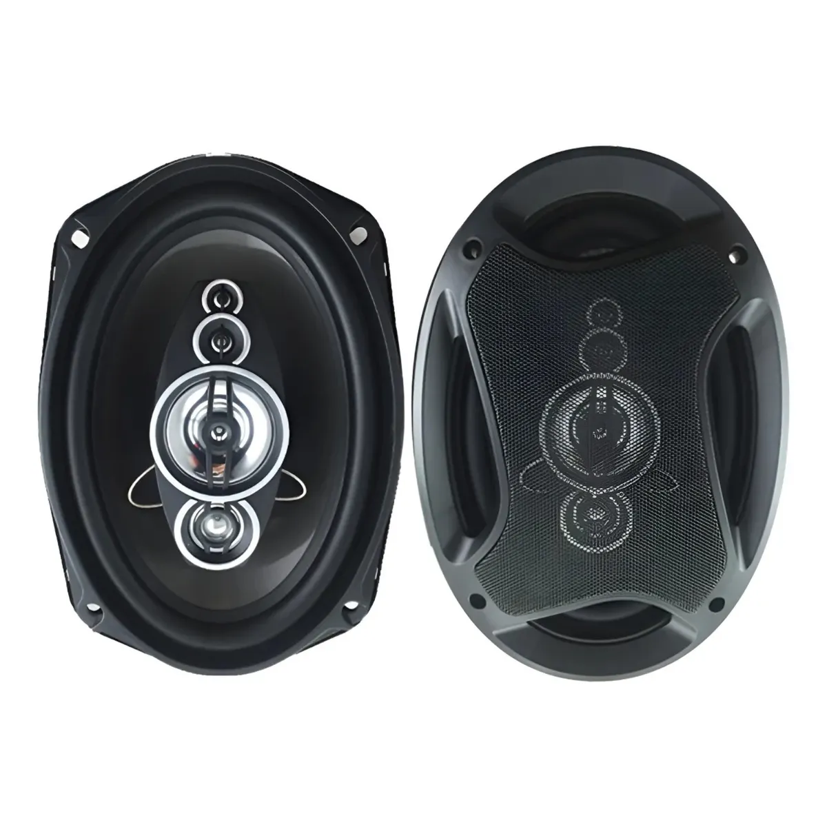 GENERICO - Parlantes Auto Pcinener Ts-6972 800w De Poder Auto Parlante Color Negro