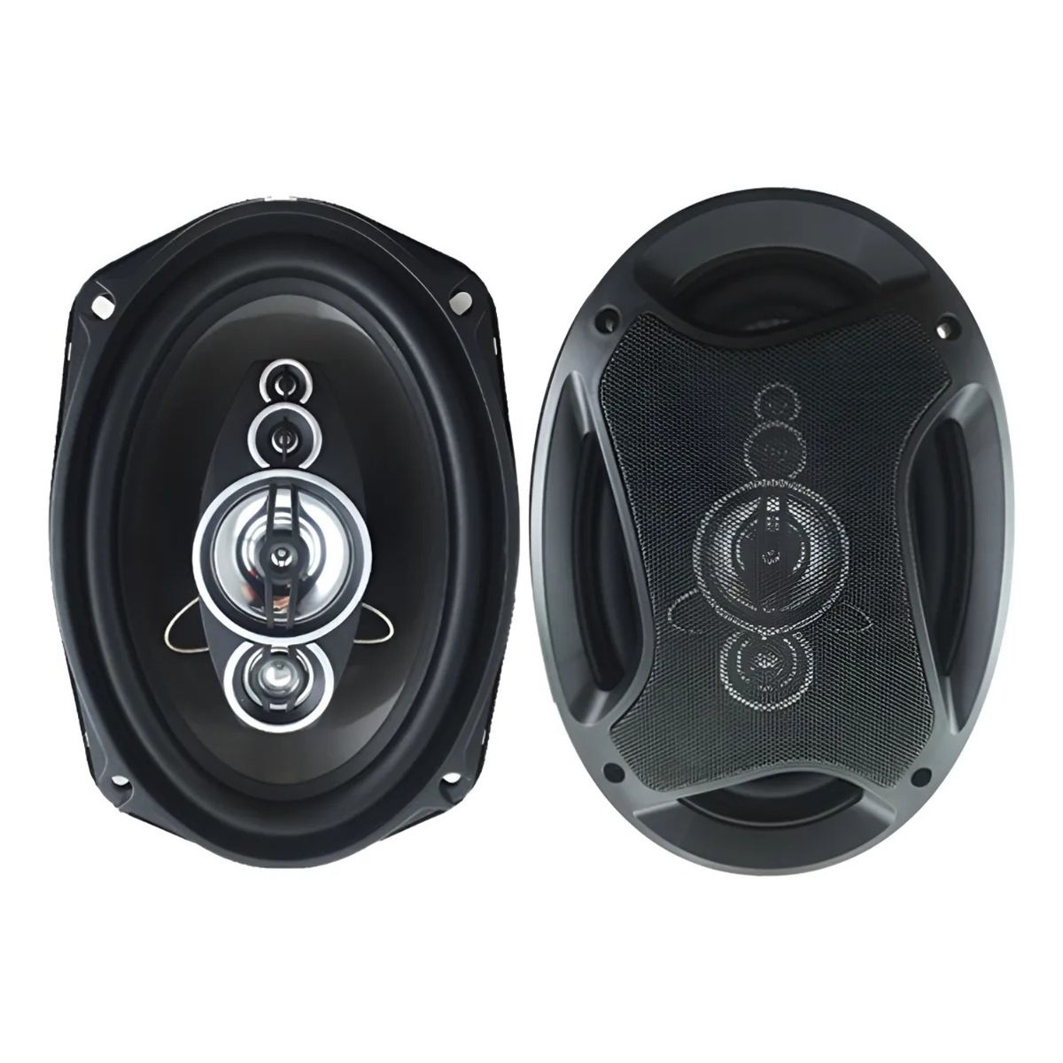 GENERICO - Parlantes Auto Pcinener Ts-6972 800w De Poder Auto Parlante Color Negro