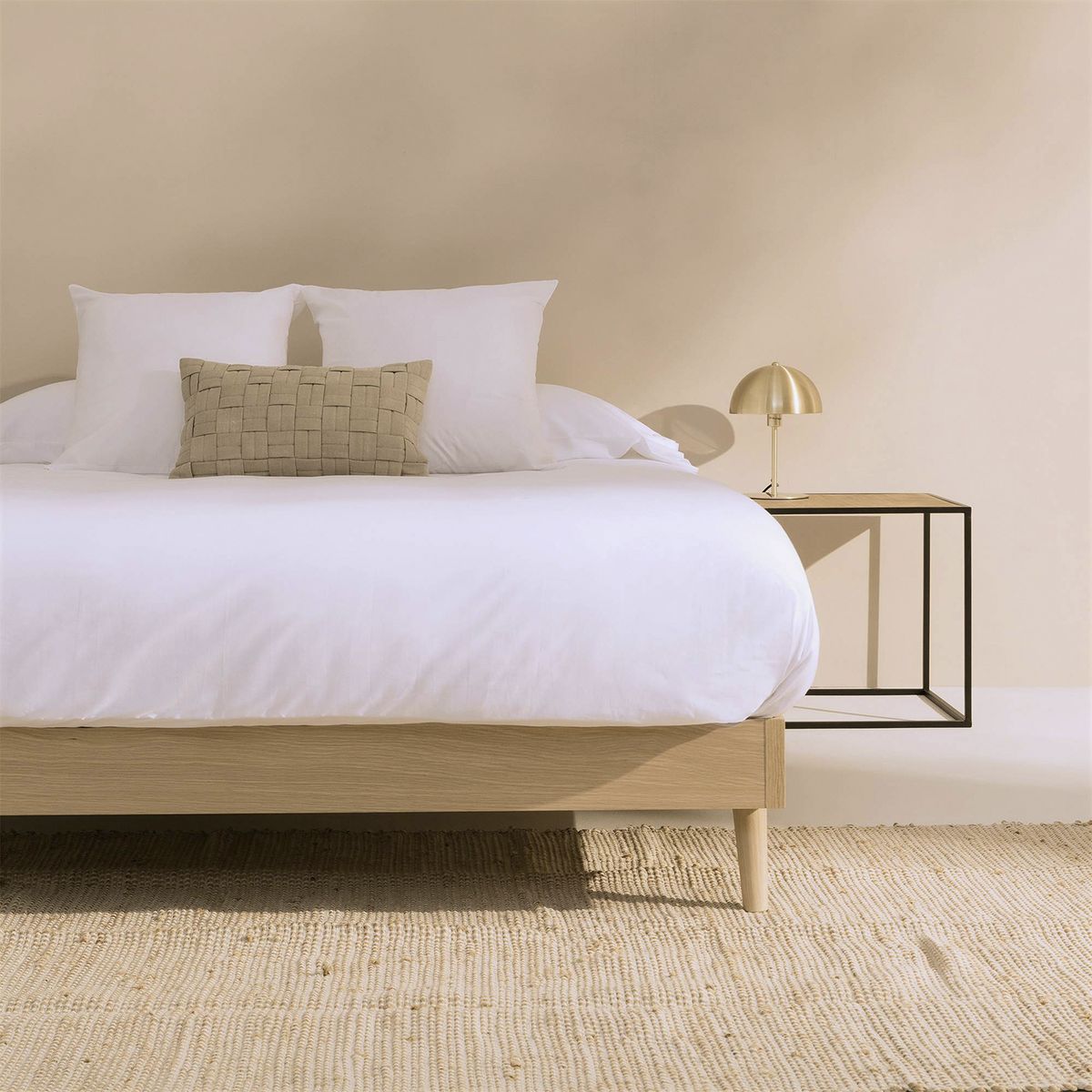 TEXTURA INTERIORS - Funda Plumón Besto 260x260 Blanco (Cama King) Textura Interiors