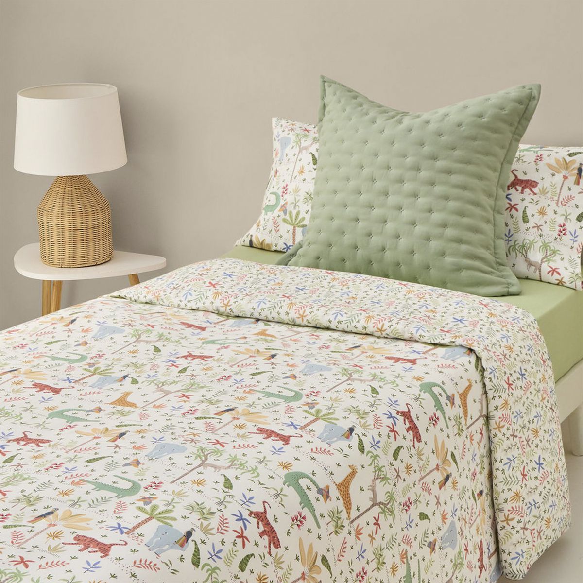 TEXTURA INTERIORS - Funda Plumón Selva 150x220 (Cama 1 Plaza) Textura Interiors