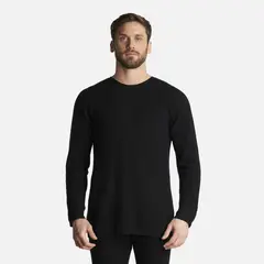 LIPPI - Primera Capa Hombre Skintec Merino Top Negro