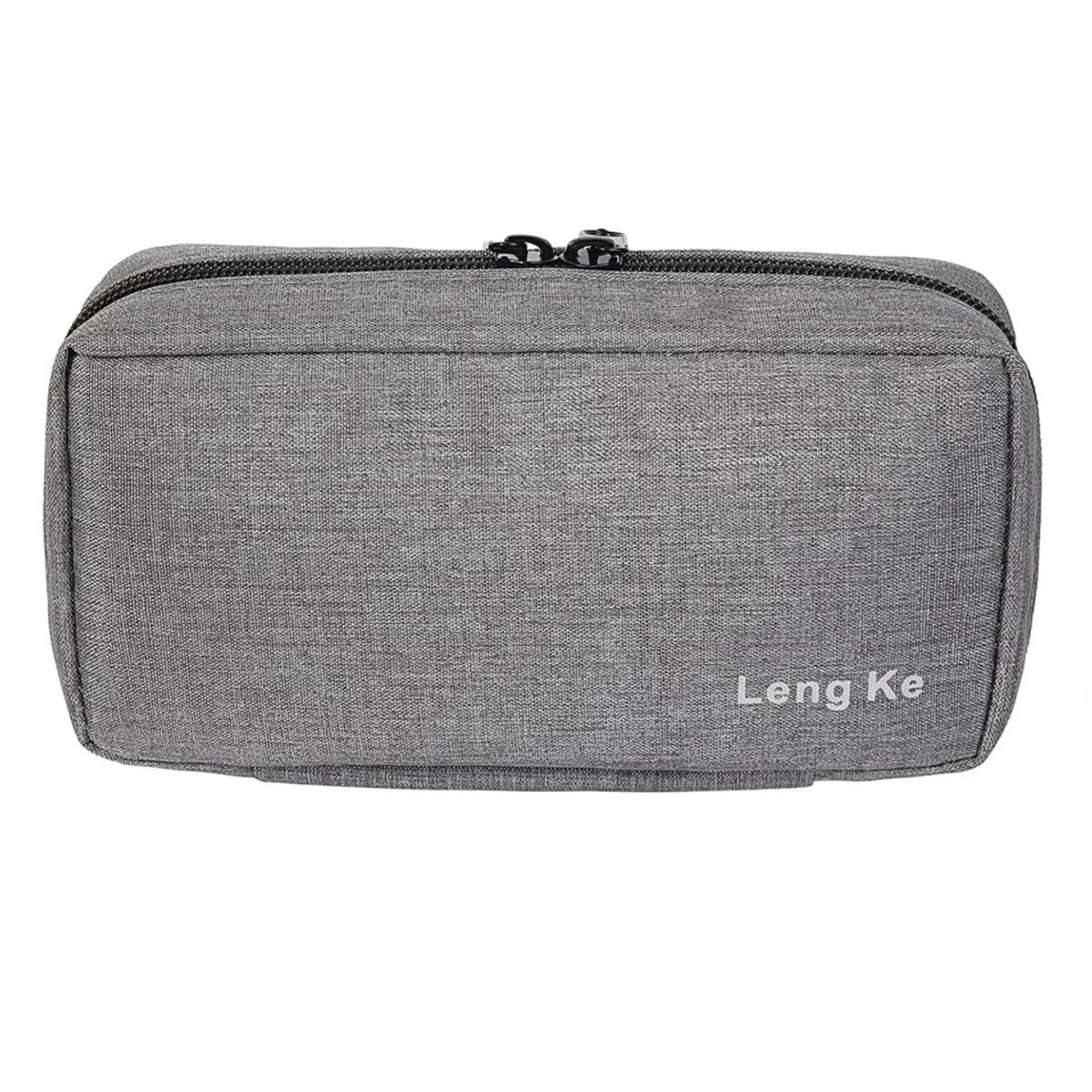 ONEDER - Bolso Enfriador Sport Estuche De Viaje Bolso Cooler Medicamentos Tela Gris