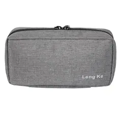 ONEDER - Bolso Enfriador Sport Estuche De Viaje Bolso Cooler Medicamentos Tela Gris