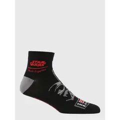 HUSH PUPPIES - Calcetin Algodón Hombre Darth Vader Negro