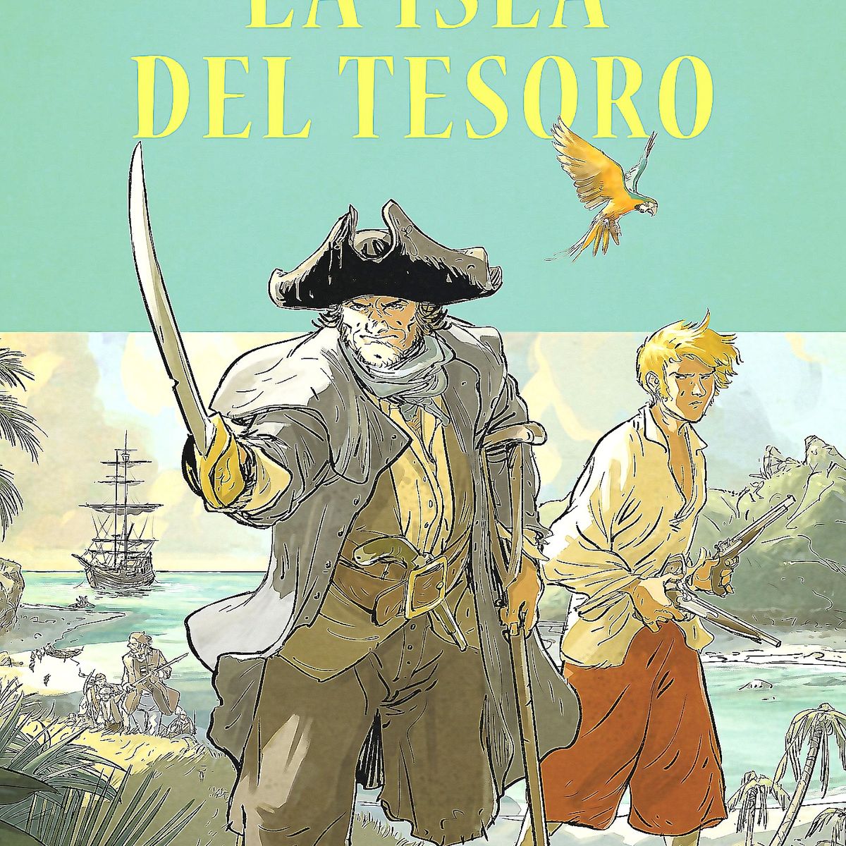 AUSTRAL - Libro La Isla del tesoro (cómic) - Robert Louis Stevenson