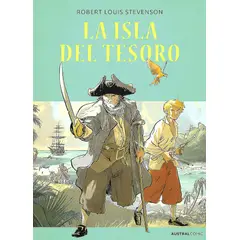AUSTRAL - Libro La Isla del tesoro (cómic) - Robert Louis Stevenson