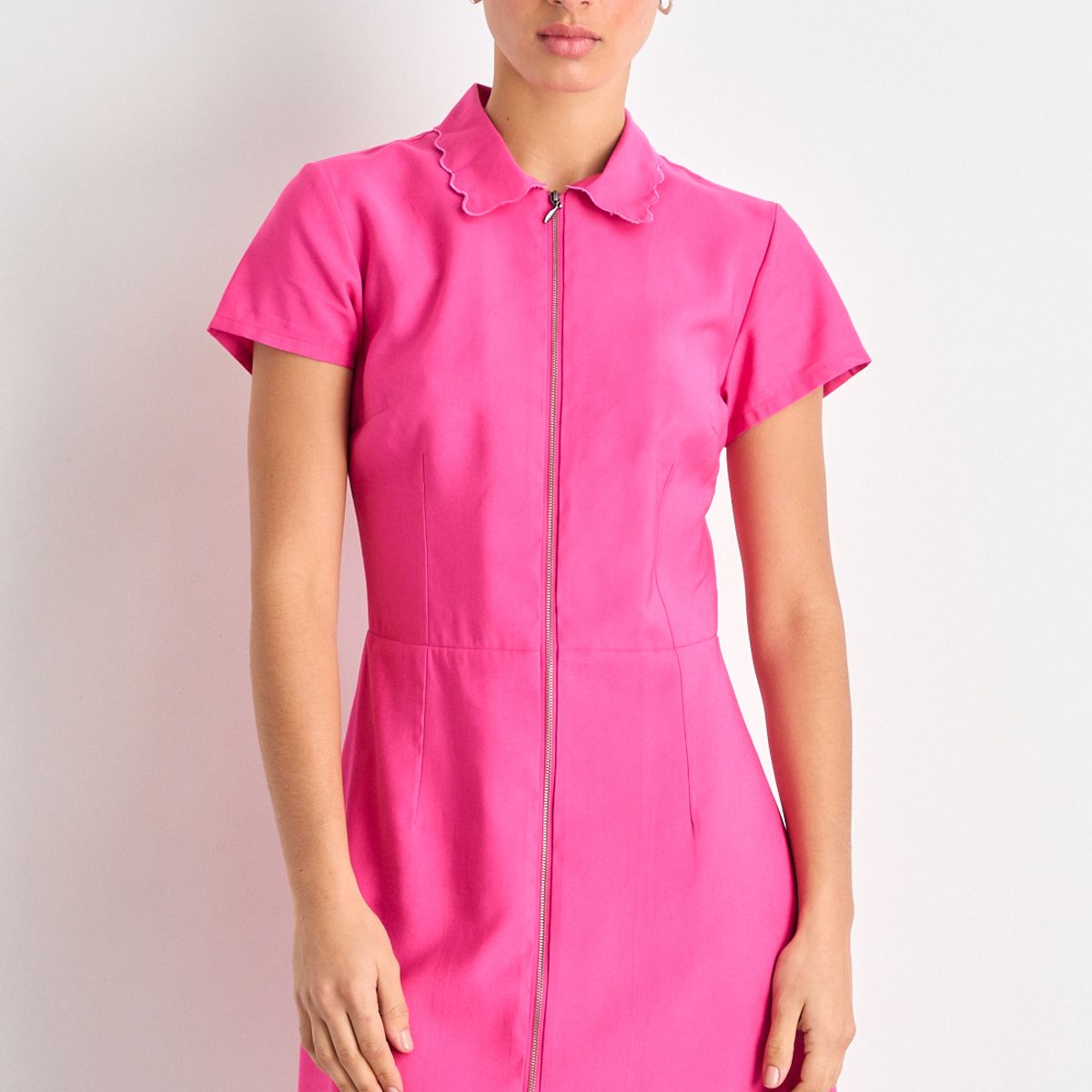 IO - Vestido Corto Mujer Fucsia Io