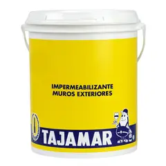 TAJAMAR - Impermeabilizante Muros Exterior Rojo Ladrillo Galón