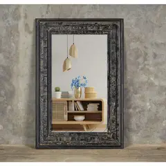 MSA MUEBLES SANTA ANA - Espejo Timber 120 x 80 Cm