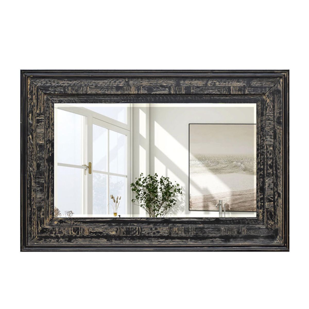 MSA MUEBLES SANTA ANA - Espejo Timber 120 x 80 Cm