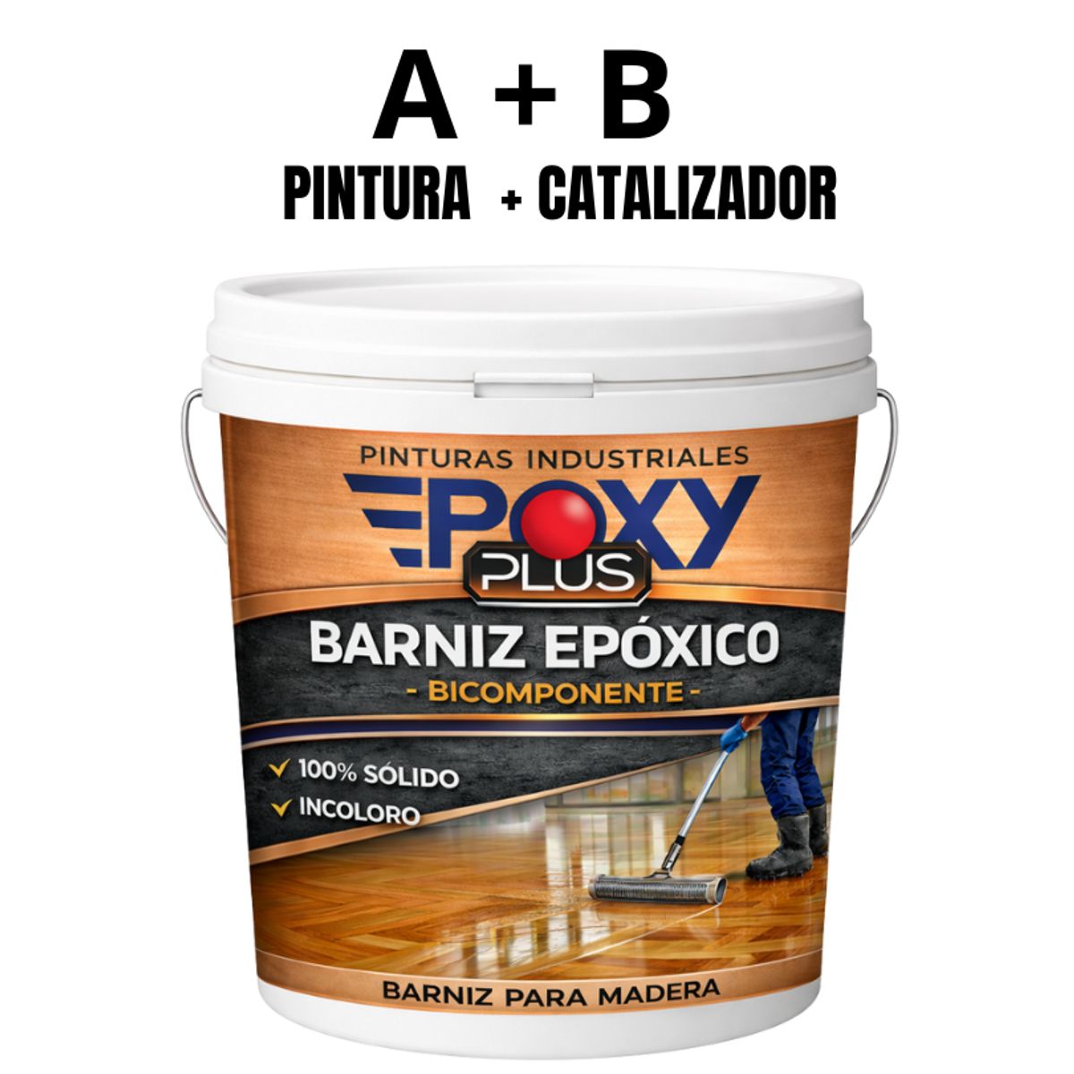 EPOXY - BARNIZ EPÓXICO INCOLORO - PREMIUM FULL SECADO - 14kg