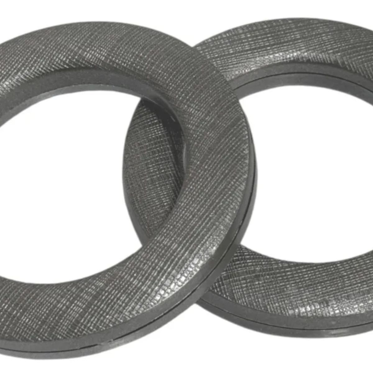 OKAY - Pack 80 Argollas Para Cortina - Se Instalan A Presion 4.5cm Gris
