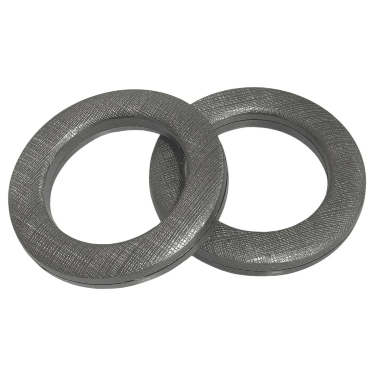 OKAY - Pack 80 Argollas Para Cortina - Se Instalan A Presion 4.5cm Gris