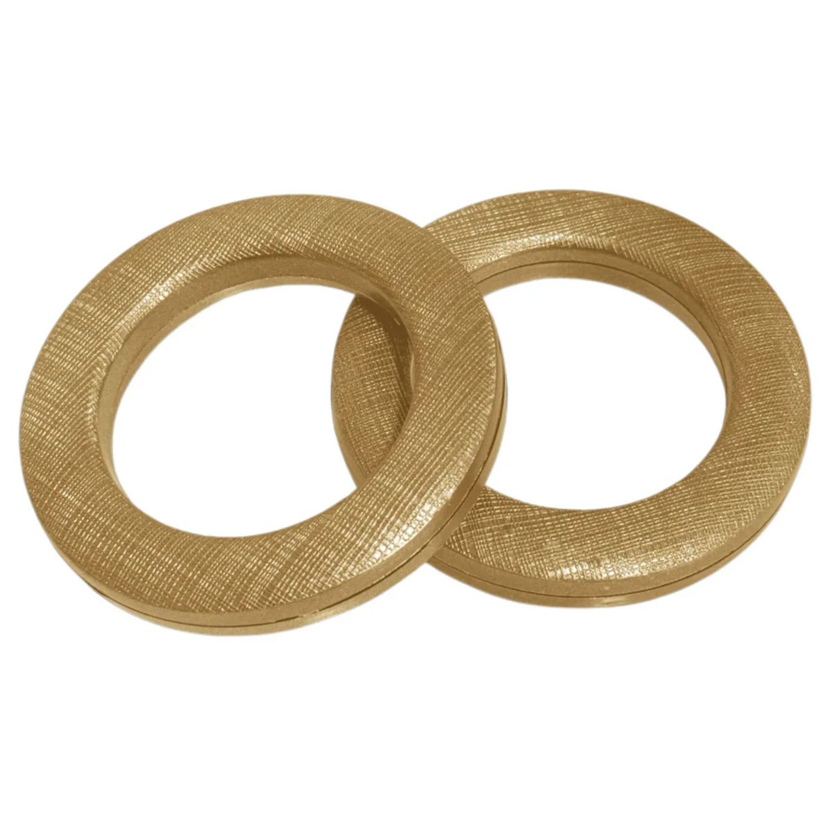 OKAY - Pack 80 Argollas Para Cortina - Se Instalan A Presion 4.5cm Dorado