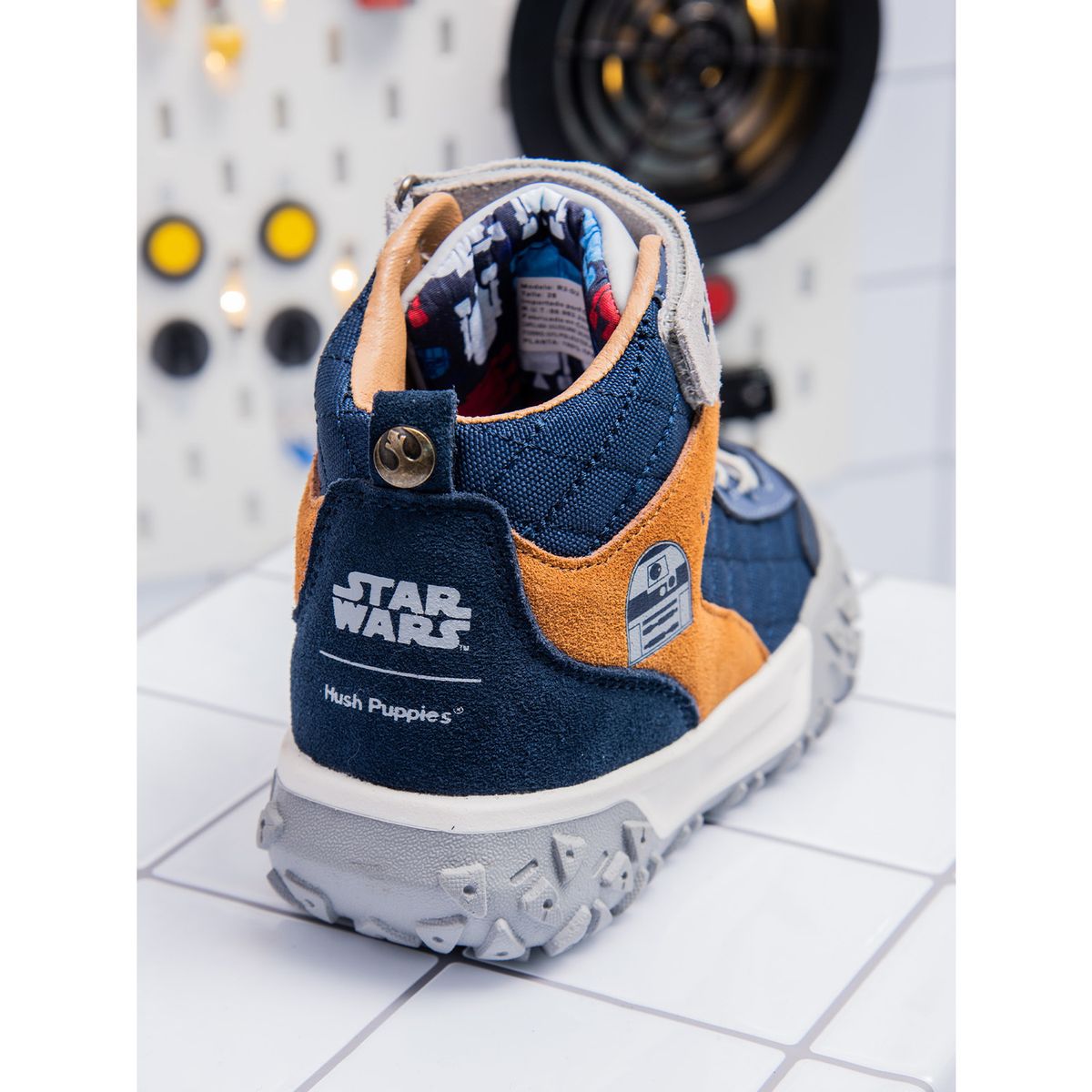 HUSH PUPPIES - Botin Niño Star Wars R2-D2 HUSH PUPPIES