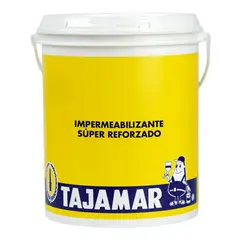 TAJAMAR - Impermeabilizante Super Reforzado Blanco Galón