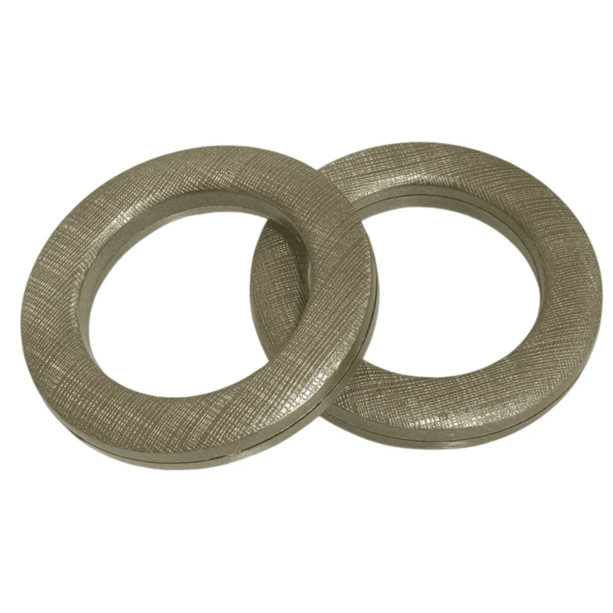 OKAY - Pack 80 Argollas Para Cortina - Se Instalan A Presion 4.5cm Champán