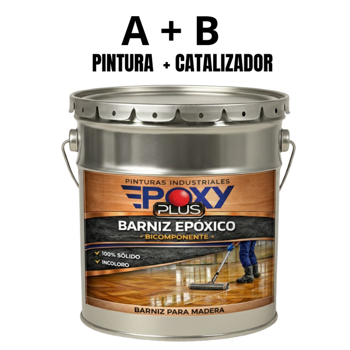 EPOXY - BARNIZ EPÓXICO INCOLORO - PREMIUM FULL SECADO - 18kg