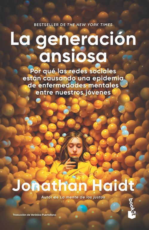 Libro La generacion ansiosa - Jonathan Haidt