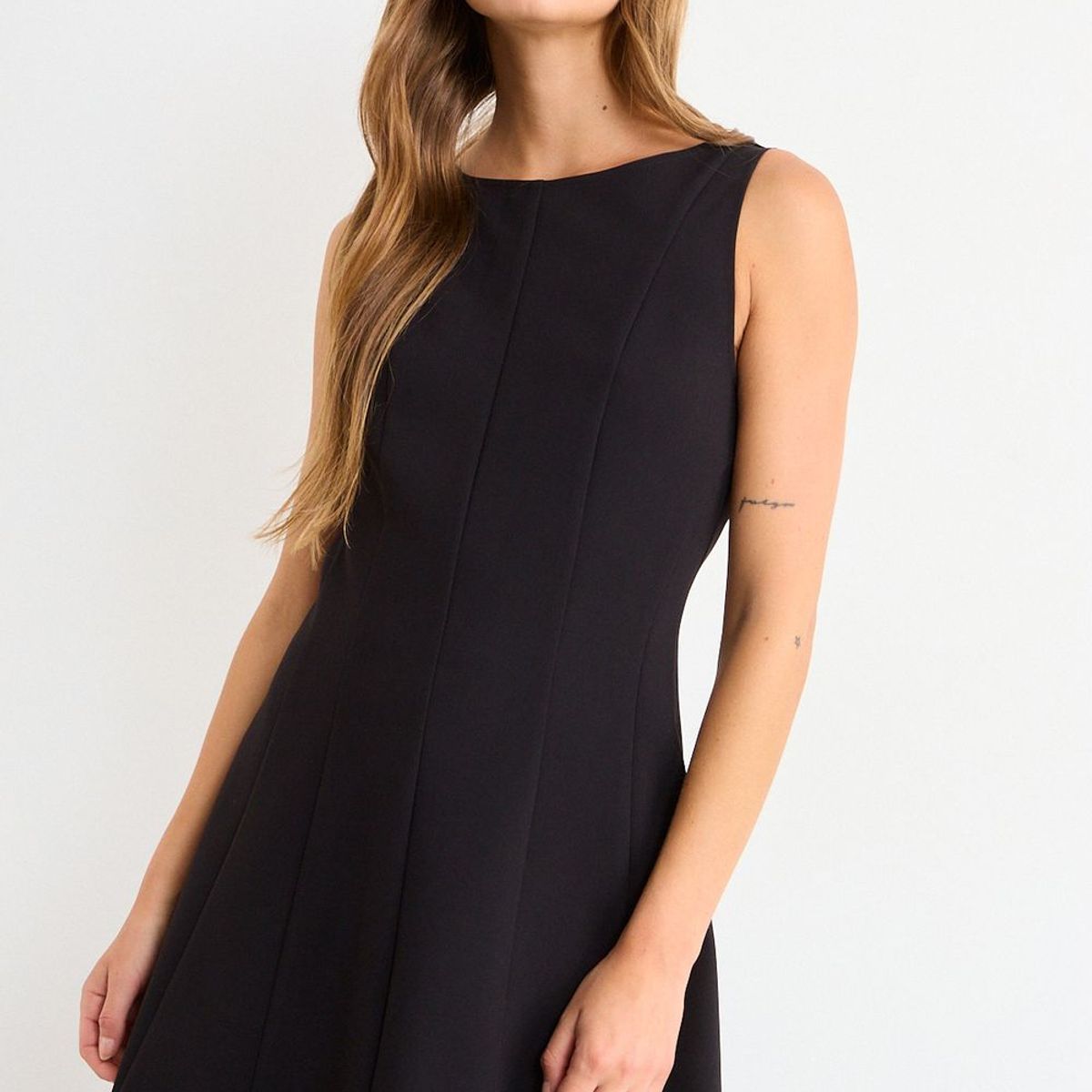 IO - Vestido Liso Mujer Negro Io