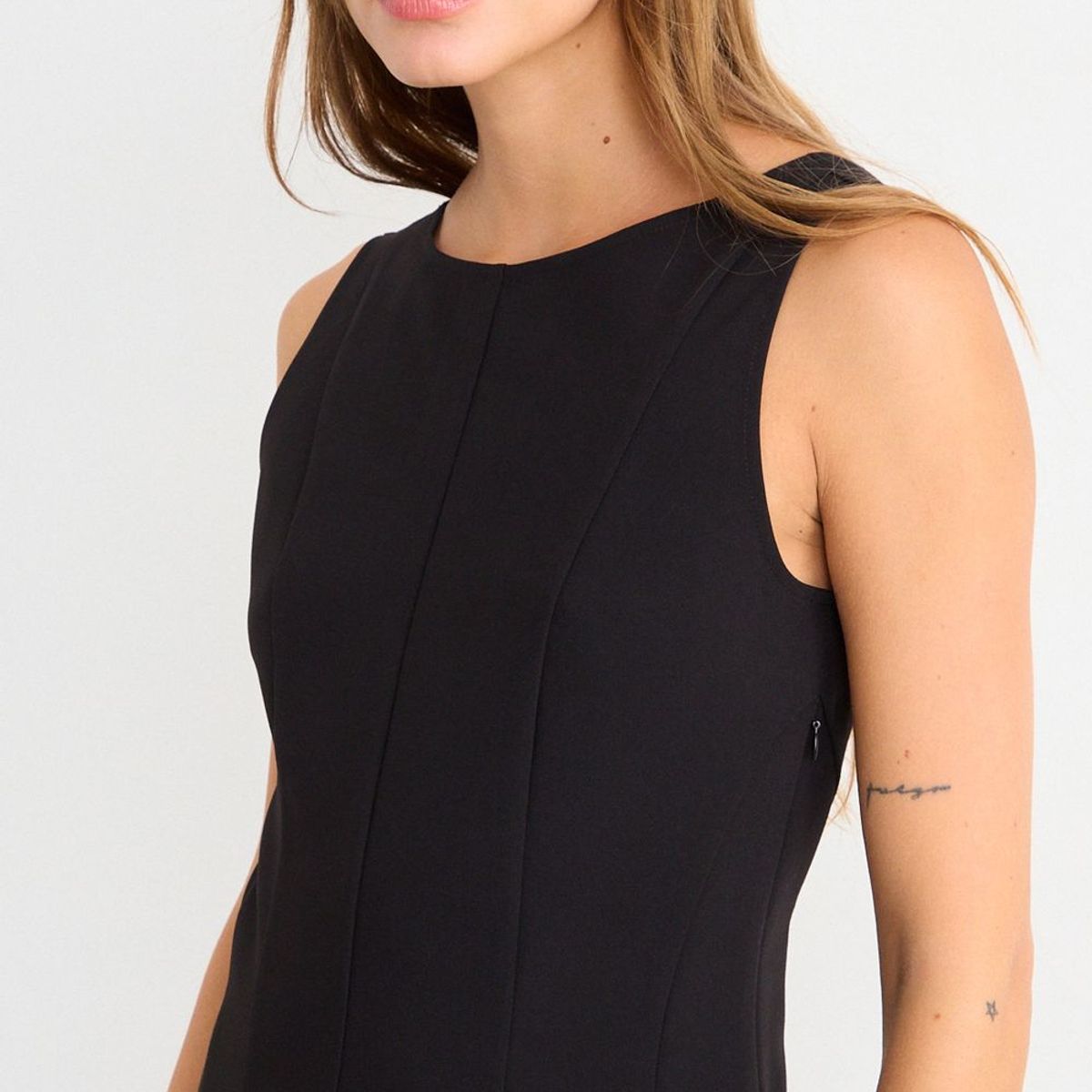 IO - Vestido Liso Mujer Negro Io