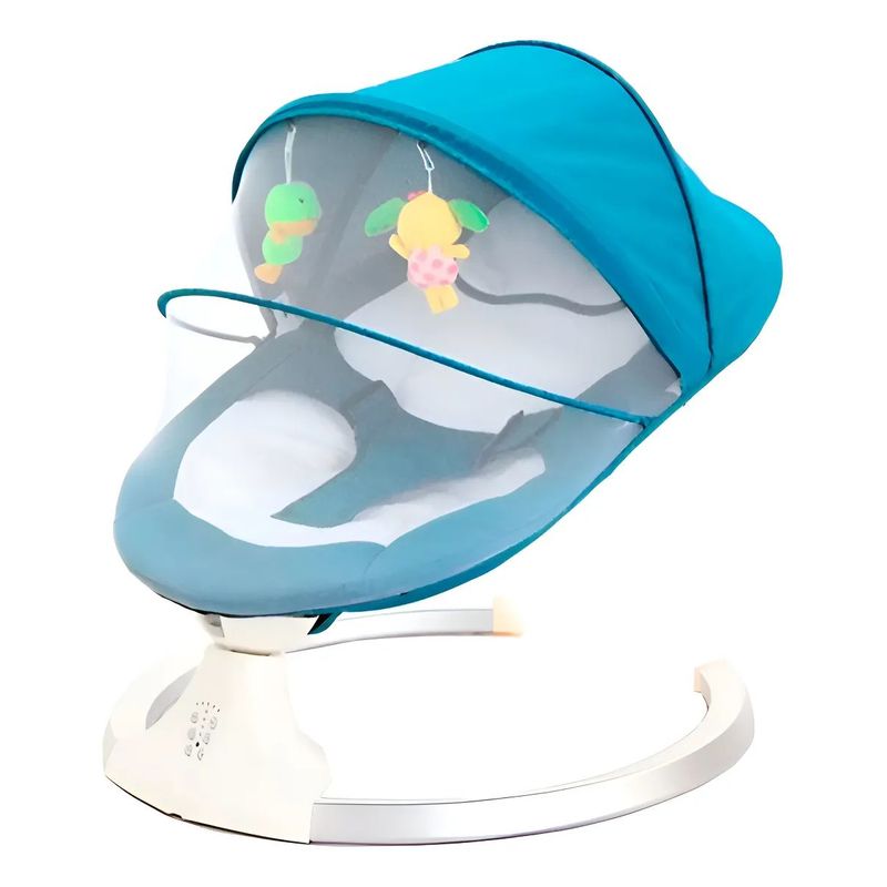 GENERICO - Silla Mecedora Eléctrica Inteligente Bebés Multifunción Azul