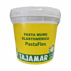 TAJAMAR - Pasta Muro Elastomerica PastaFlex Interior Y Exterior Tineta