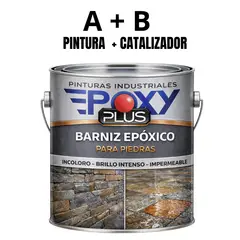EPOXY - BARNIZ PIEDRAS EPÓXICO INCOLORO MATEADO - PREMIUM FULL SECADO - 2kg