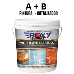 EPOXY - VITRIFICANTE EPÓXICO INCOLORO MULTISUPERFICIE MATEADO - PREMIUM FULL SECADO - TINETA 10 L