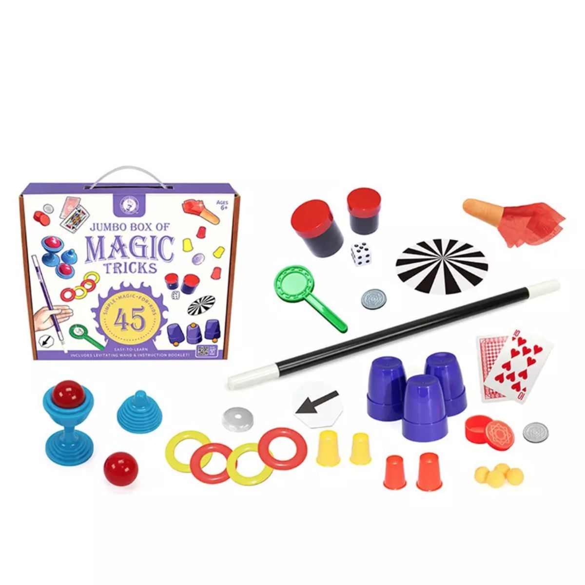 IRM - Set 45 Juegos De Magia Jumbo Box Of Magic Tricks