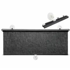 GENERICO - Cortina Retráctil Parasol Parabrisas Autos multiuso45x125cm