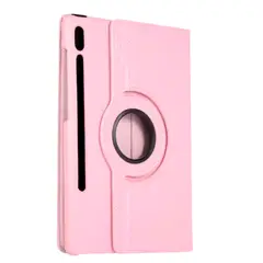 GENERICO - Carcasa Funda Giratoria Para Tablet Samsung S10 Fe 10.9 Rosado