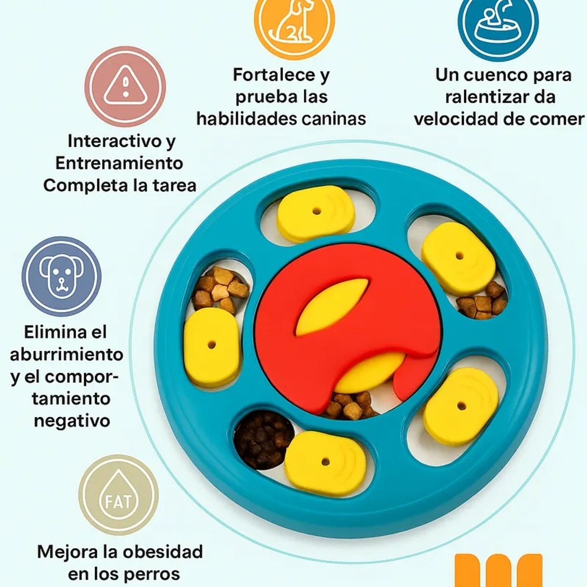 GENERICO - Juguete Plato Interactivo Perro Juguete Comedero Para Perro