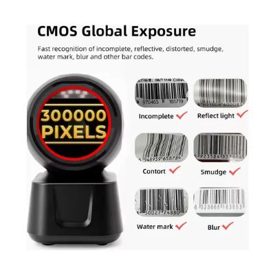 Imagen 2 del producto Lector Escaner De Códigos Qr Barras Omnidireccional 2d1d