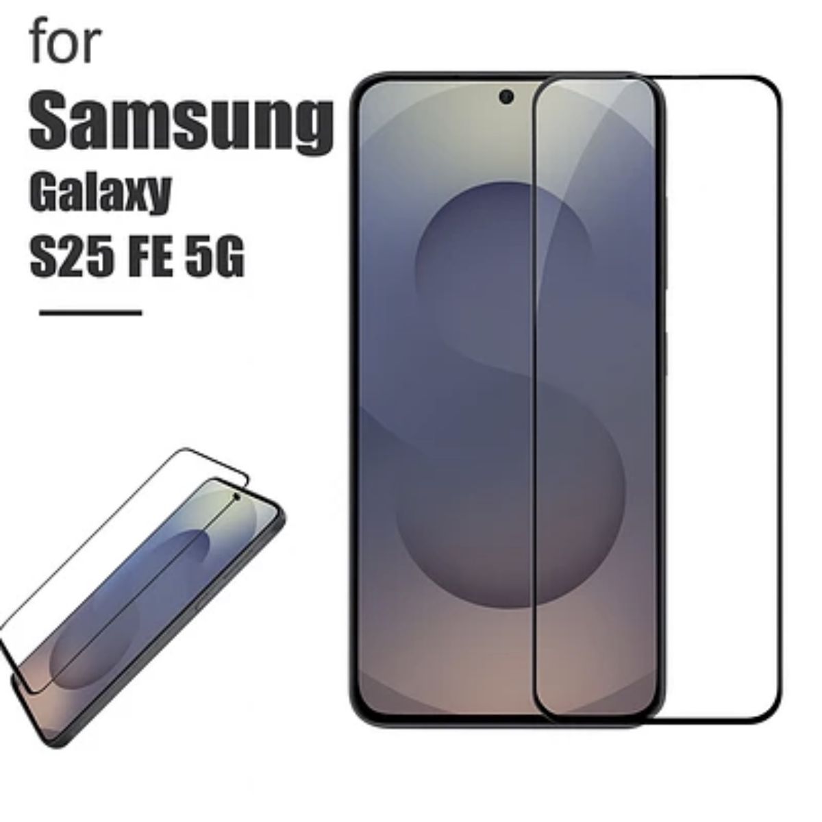 GENERICO - Lámina De Vidrio Completa Para Samsung S25 Fe