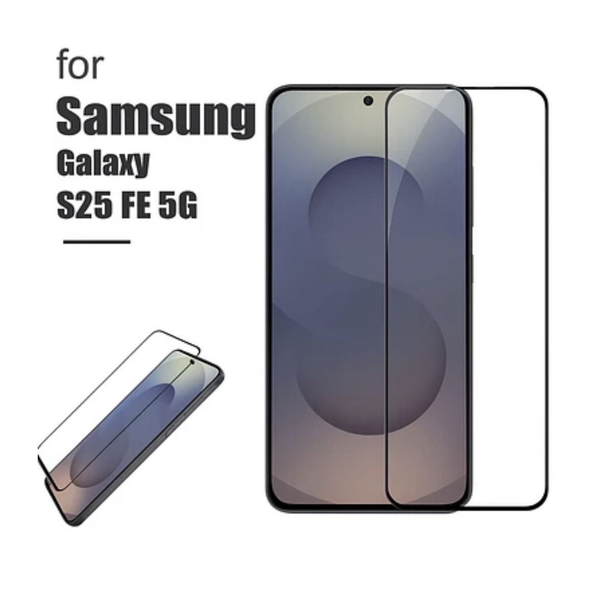 GENERICO - Lámina De Vidrio Completa Para Samsung S25 Fe