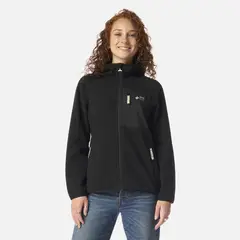 HAKA HONU - Polar Mujer Leñera Negro