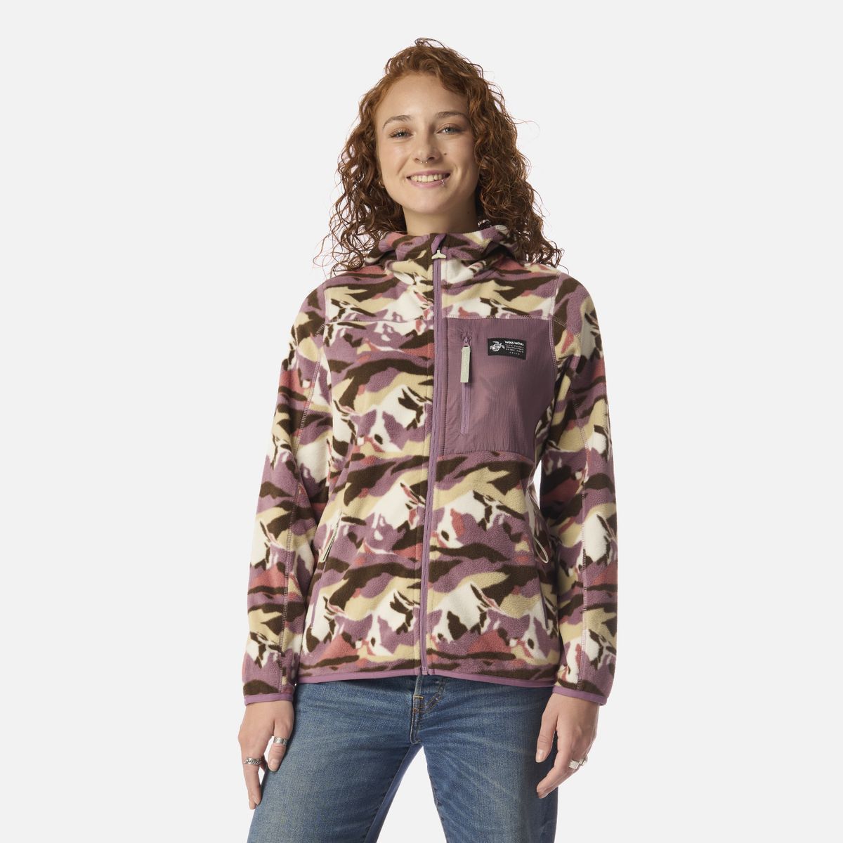 HAKA HONU - Polar Mujer Leñera Print Lila Haka Honu